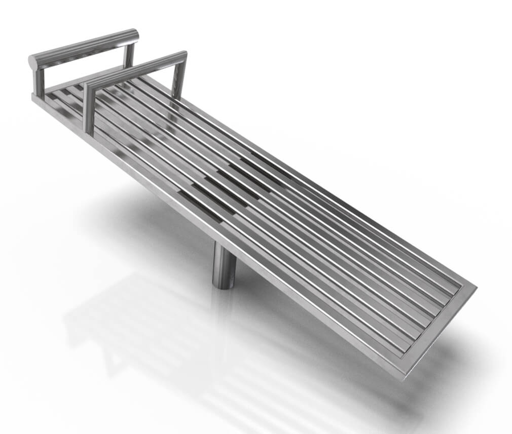 Bauchbank schräg Bauchbank schräg