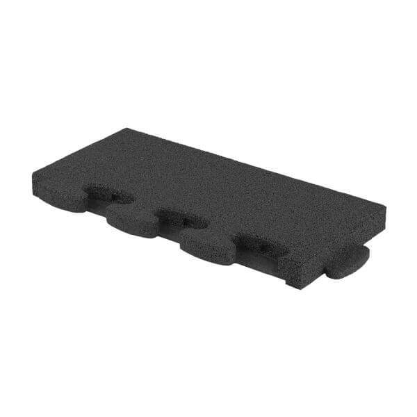 Fallschutz Randplatte Puzzle 3D 45 mm schwarz Fallschutz Randplatte Puzzle 3D 60 mm schwarz