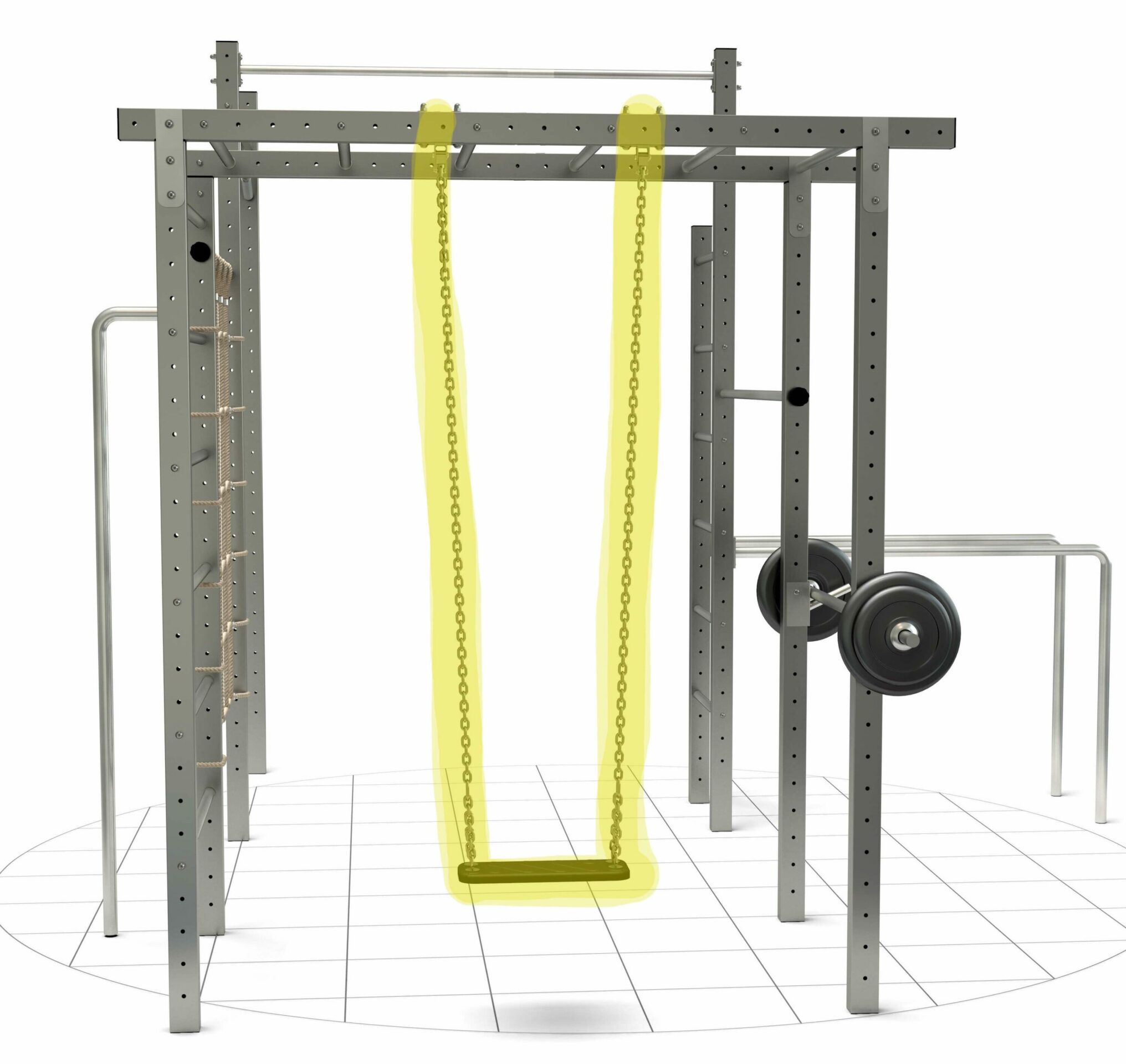 Schaukel Erweiterung für TOLYMP Cross Anlagen Schaukel Erweiterung für CROSS Serie