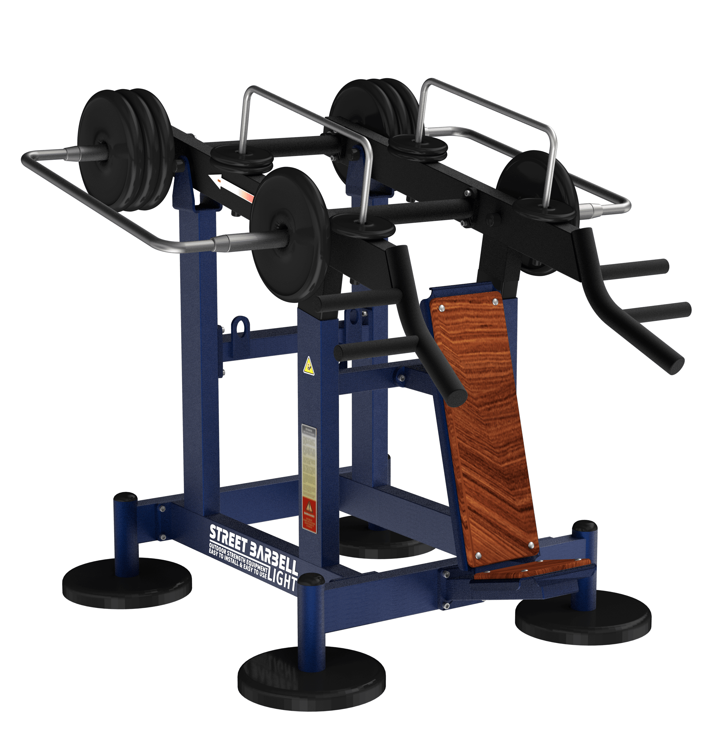 Schulterpresse - Beach Line - Street Barbell